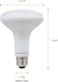 Sylvania LED Flood BR30 Light Bulb, 65W Equivalent Efficient 9W, 10 Year, 650 Lumens, Dimmable, 2700K, Soft White - 2 Pack (73954) 2700k Soft
