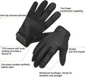 OZERO Work Gloves Men Women, Mechanic Gloves with Touchscreen Grip, Synthetic Leather Palm, Breathable Flex Fit, EN388 Tested Large (Pack of 1) 1 Pair