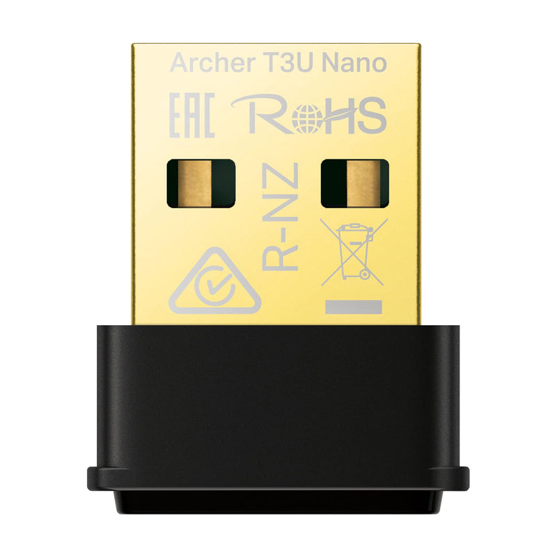 TP-Link Nano USB WiFi Adapter for Desktop PC-AC1300 2.4/5G USB WiFi Dongle AC1300, WiFi 5