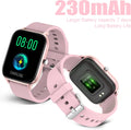 Smart Watch for Men Women Compatible with iPhone Samsung Android Phone 1.69 inch Full Touch Screen IP68 Waterproof Bluetooh Fitness Tracker Heart