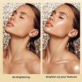 ELESSY Highlighter Makeup Palette,Face Glitter illuminator Palette,Natural Sparkling Finish Highlighter Powder,High Glossy Shimmer Smooth Baked