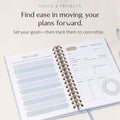 The ADHD Planner - Undated Daily Weekly Schedule Organizer Journal for Disorganized People - Habit Tracker Record Emotions & Mood - Academic Goals