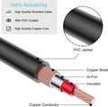 2RCA Cable,3ft Gold Plated 90 Degree Right Angle 2-Male to 2-Male RCA Audio Cable (3FT)