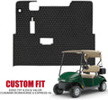 Golf Cart Floor Liner Mat Full Coverage Custom Fit for EZGO TXT (1994-2025),Express S4 (2012-2020)，Cushman Workhorse，EX1 (2020),Valor,Navitas,Some