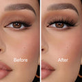 False Eyelashes 14mm Faux 3D Mink Lashes Natural Look Cat Eye Wispy Lashes Pack by Kiromiro, 14 Pairs Cat Eye A01