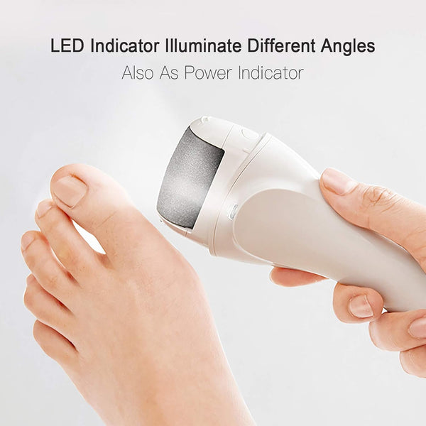 Electric Foot Callus Remover, Rechargeable Portable Electronic Foot File Pedicure Tools, Electric Callus Remover Kit, Professional Pedi Feet Care