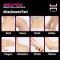 [90Pack] Muscle Magnetic Patch with Natural Oil, Magnetic Acupressure Patches, 1300 Gauss, Magnet Therapy, Light Magnetic Energies, Made in South