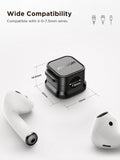 9 Pack Magnetic Cable Clips [Cable Smooth Adjustable] Cord Holder, Under Desk Cable Management, JOYROOM Adhesive Wire Holder Keeper Organizer for