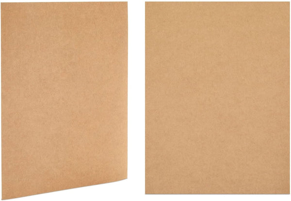 96 Sheets Brown Kraft Paper Cardstock â 8.5X11 Inch, 176 GSM â Ideal for Arts & Crafts, Wedding, Party Invitations, Drawing, DIY Projects, and
