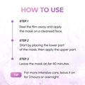 Cell Fusion C Glass Skin Collagen Mask, 1.23 oz. x 5 Sheets, Overnight Hydrogel Mask with Triple Collagen, Hydrating and Plumping, Korean Skincare