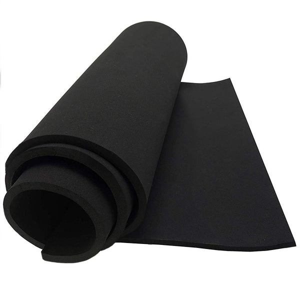 Dualplex Neoprene Sponge Foam Rubber Sheet 15x60 Inches x 1/2" Thick, Perfect Cosplay Roll Padding, DIY Project Sheet - Easy Cut Non-Adhesive