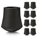 Trivet Rubber Feet Replacement 8 Pack for Metal Trivets, Slip-on Design | Protects Surfaces from Scratches, Pegs Fit Virginia Metalcrafters,
