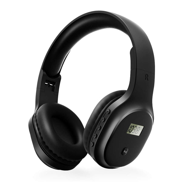 Rechargeable and Portable Personal FM Radio Headphones with Best Reception, Wireless Headset Radio Ear Muffs for Jogging, Mowing, Cycling, Meeting