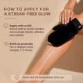 Beauty by Earth Self Tanner - USA Made with Natural & Organic Ingredients | Moisturizing Self Tanning Lotion with Aloe Vera & Coconut for a