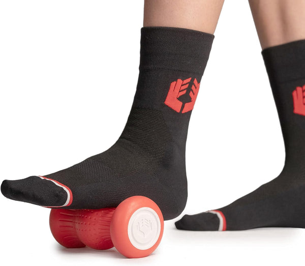 ROLL Recovery R3 (Rose Red) - Orthopedic Foot & Plantar Fascia Massage Roller