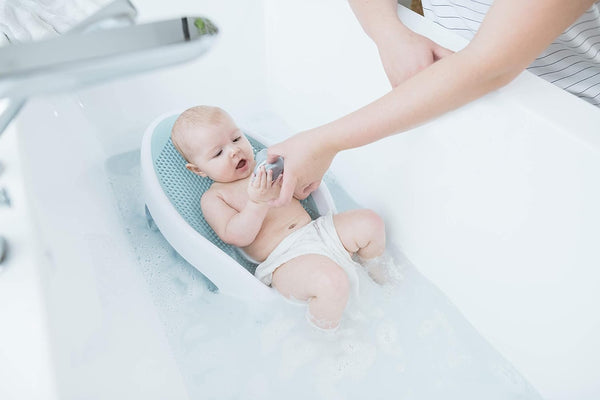Angelcare Baby Bath Support (Aqua) | Ideal for Babies Less Than 6 Months Old Bath Only Aqua