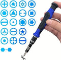 Screwdriver Sets 142-Piece Electronics Precision Screwdriver with 120 Bits Magnetic Repair Tool Kit Compatible For iPhone, MacBook, Computer,