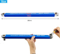 Impact Ready Offset Extension Wrench, Tight Reach Extension Wrench Set, with 1/2", 1/4" and 3/8" Square Drive Adapters, Universal Extensions