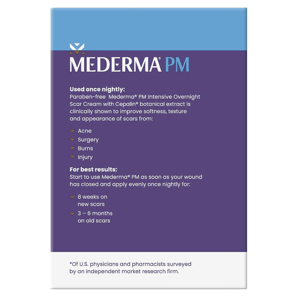 Mederma PM Intensive Overnight Scar Cream, with Tripeptol, 1.7 Oz 1.7 Ounce (Pack of 1)