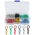 180pcs Universal RC Body Clips Car Clips Steel R Clips Stainless Steel for All 1/8 1/10 1/12 Scale Traxxas Redcat HPI Himoto HSP Exceed RC Car