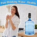 Water Dispenser for 5 Gallon Bottle, Electric Water Pump for 5 Gallon Jug with Switch and USB Charging, Portable Automatic Water Jug Dispenser for