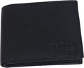 Men'S Premium Genuine Leather Wallet â Slim Rfid-Blocking Design with 3 Card Slots, Durable & Stylish (Black)