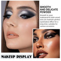 Evpct 9 Colors Black Smokey Grey Gray Silver Glitter Shimmer Eye Shadow Makeup Palette Pigmented Black Matte Metallic Eyeshadow Makeup Palette
