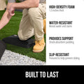 GORILLA GRIP® Extra Thick Patent Pending Supportive Foam Kneeling Pad, Large Cushion Knee Pads for Gardening, Baby Bath Time, Dirt and Water