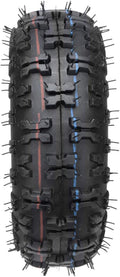 FVRITO 2 Pack of 4.10-4 410-4 4.10/3.50-4 Tire with Inner Tube for Lawn Mowers Garden Rototiller Snow Blower Mowers Hand Truck Wheelbarrow Go Cart