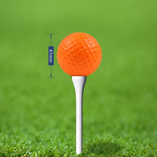 Guirnd 20 Pack Foam Golf Balls, 41mm Practice Golf Balls, Realistic Feel and Long Lasting Limited Fligh Practice Golf Balls for Backyard, Soft