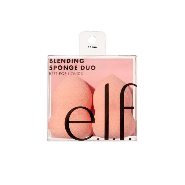 E.L.F. Blending Sponge Duo, Multi-Sided Makeup Sponges for Easy Blending of Conc
