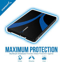 SABRENT M.2 SATA SSD to 2.5 Inch SATA III Aluminum Enclosure Adapter (EC-M2SA) [Not NVMe] M.2 to SATA