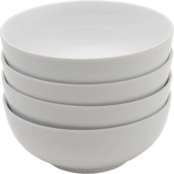 Everyday White Set of 4 Soup Cereal Bowls, 26 oz.