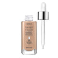 L'Oreal Paris True Match Nude Hyaluronic Tinted Serum Foundation with 1% Hyaluronic Acid, Light-Medium 3-4, 1 Fl. Oz.