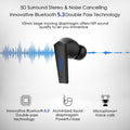 Wireless Earbuds Bluetooth 5.2 Bass Sound Headphones Gaming Earphones with Touch Control, Noise Cancelling Waterproof Headset with Mic, 18H Play