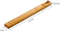 Bamboo Wood Incense Holder for Sticks with Adjustable Angle, Incense Burner with Ash Catcher, 9.8 Inches 1