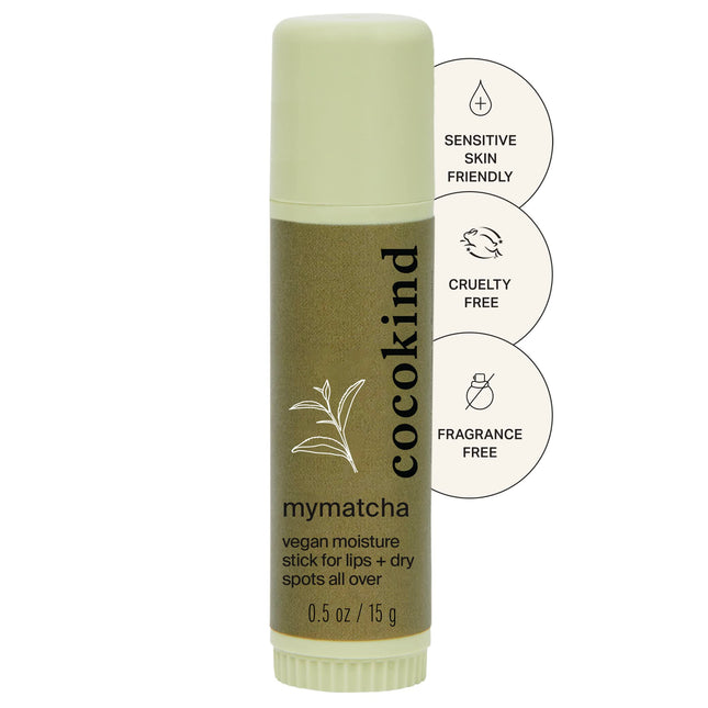 Cocokind Mymatcha All-Over Moisture Stick, Lip Balm and Eye Cream for Dry Skin 0