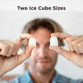 Silonn Ice Maker Countertop, 9 Cubes Ready in 6 Mins, 26lbs in 24Hrs, Self-Cleaning Ice Machine with Ice Scoop and Basket, 2 Sizes of Bullet Ice
