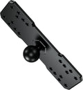 BRCOVAN 1'' Ball Fish Finder Mount, Aluminum Alloy Universal Marine Electronic Plate, Fit for RAM Mounts B Size 1 Inch Ball Double Socket Arm, Fit
