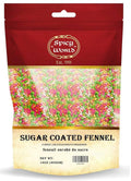 Spicy World Sugar Coated Fennel Seeds | Sweet Saunf Candy for Mouth Freshening - 14 Oz (400g) Pack | Premium Quality Fennel Mouth Freshener |