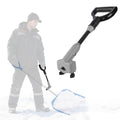 Universal Snow Shovel Handle, Back Saver Handle Attachment for Snow Shovel, Ergonomic Elasticity Handle Extension Universal Fit for Shovels Rakes,