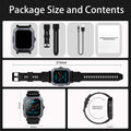 Smart Watch for Men Women (Answer/Make Call), 1.85â Fitness Watch, 113 Sports Modes Smartwatch with Heart Rate/Sleep Monitor, Pedometer, IP68