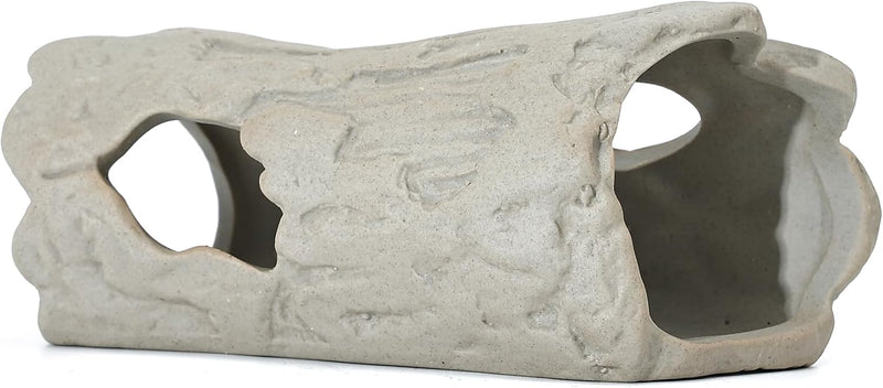 ALEGI Aquarium Rock Smooth Cave Decor for Shrimp Cichlid Hiding Breeding Betta Tunnel Decorations Rock201