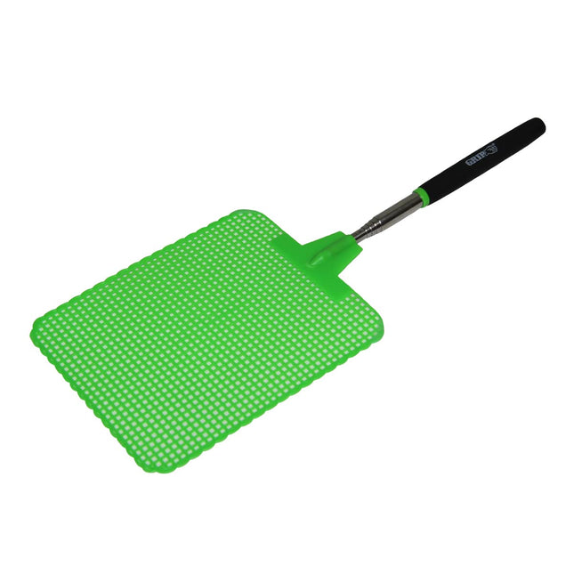 Grip Super Jumbo Telescopic Fly Swatter - 6.5" X 7.5" - Extends to 39" L - Bugs,