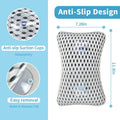 Upgraded Bath Pillows for Tub, Slip Resistant Waterproof Bath Pillows for Tub Neck and Back Support with 2 Strong Suction Cups, Relaxing Spa