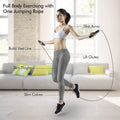 Jump Rope, Tangle-Free Rapid Speed Jumping Rope Cable with Ball Bearings for Women, Men, and Kids, Adjustable Steel Jump Rope with Foam Handles