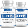 Relaxation Sleep Aid, Natural Non-Habit Forming, Sleep Supplement Developed to Support for Longer & Better Sleep, Chamomile, Magnesium, Melatonin,
