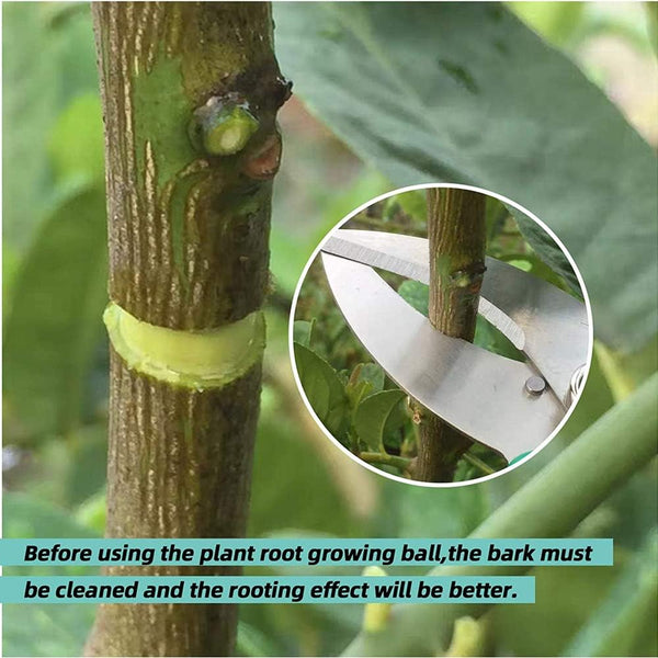 Air Layering pods, Reusable Plant Rooting Device Plant Rooting Grow Box High Pressure Propagation Ball Grafting Device Botany Root Controller