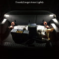 Alla Lighting T10 Wedge 194 168 2825 W5W LED Bulbs, 6000K White License, Reverse, Trunk, Marker, Parking, Door, Map, Dome Lights Lamps, 360ÃÂ° Light