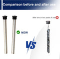 RV Water Heater Anode Rod（2Pack) Compatible with Suburban RV water heater，Magnesium Anode Rod for hot water heater ， 9.25" Length ¾" NPT Thread